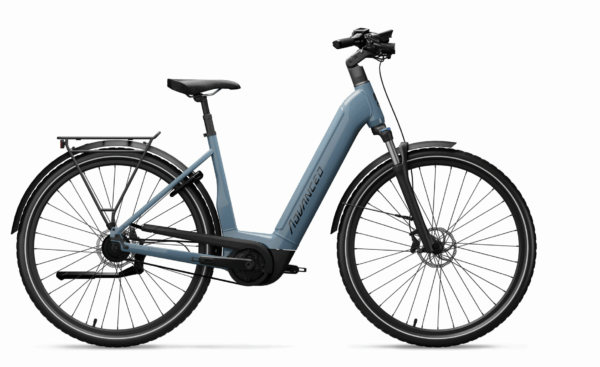 ADVANCED TOUR Pro Wave RT INTUVIA (625 Wh), 5 Gang Nabenschaltung, Damenfahrrad, Wave, Modell 2023, 28 Zoll 60 cm Fresh Blue