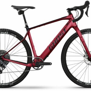 GHOST Path Asket Pro (430 Wh), 12 Gang Kettenschaltung, Herrenfahrrad, Diamant, Modell 2024, 28 Zoll 54 cm met. rust red/black - glossy