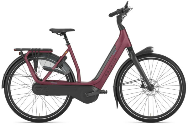 Gazelle Avignon C8 HMB coral red matte 28" 500 Wh Wave