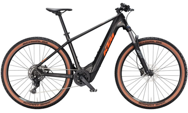 KTM MACINA TEAM 873 DIAMOND BLACK MATT (GREY+ORANGE) 27,5" 800 Wh Diamant
