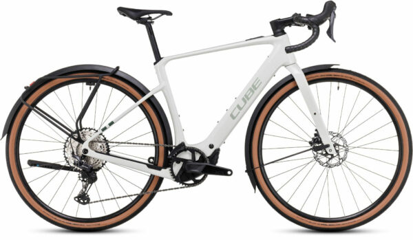 Cube Nuroad Hybrid C:62 Race FE 400X desertstone´n´green 28" 400 Wh Diamant