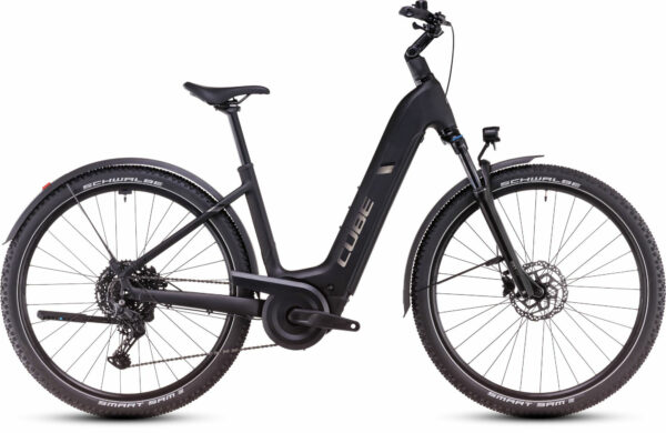 Cube Nuride Hybrid Pro 600 Allroad black´n´bronze 28" 600 Wh Wave