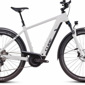 Cube Nuride Hybrid EXC 800 Allroad cotton´n´silver 28" 800 Wh Diamant