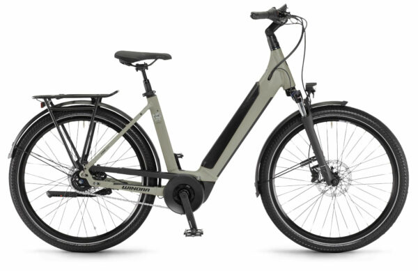 Winora Sinus N5f eco Sagegrey matt 27,5" 500 Wh Wave