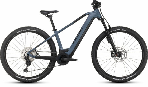 Cube Reaction Hybrid ABS 750 smaragdgrey´n´blue 29" 750 Wh Diamant