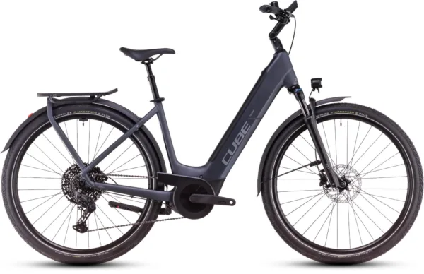 Cube Touring Hybrid Pro 625 grey´n´chrome Tiefeinsteiger 2025 50 cm