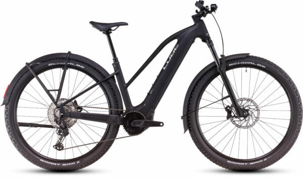 Cube Reaction Hybrid Race 800 Allroad black´n´metal 29" 800 Wh Trapez