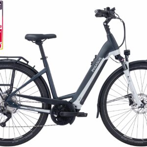 PEGASUS Premio Evo 10 Lite (625 Wh), 10 Gang Kettenschaltung, Damenfahrrad, Wave, Modell 2022/2023, 28 Zoll 55 cm saphire black matt/cool grey