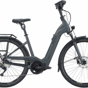 Pegasus Premio Evo 10 Lite COMFORT (625 Wh), 10 Gang Kettenschaltung, Damenfahrrad, Wave, Modell 2024, 28 Zoll 55 cm black matt