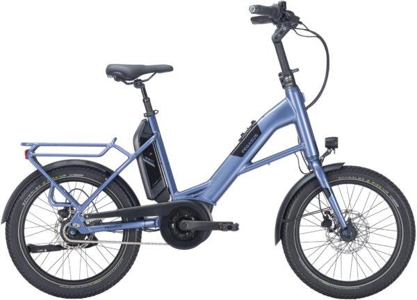 Pegasus Swing E8R Disc (500 Wh), 8 Gang Nabenschaltung, Unisexfahrrad, Kompakt, Modell 2024, 20 Zoll 46 cm gun metal