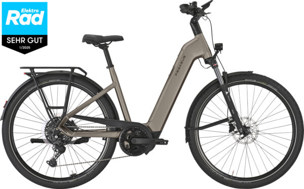 Pegasus PREMIO EVO 10 Lite (800 Wh), 10 Gang Kettenschaltung, Unisexfahrrad, Wave, Modell 2025, 28 Zoll 50 cm monza grey matte