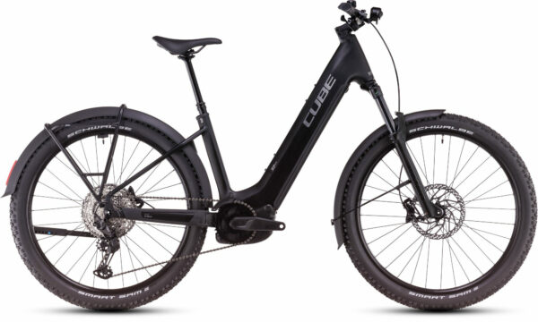 Cube Reaction Hybrid Race 800 Allroad black´n´metal 29" 800 Wh Wave