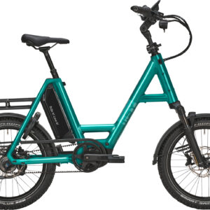 i:SY E5 ZR F CX Adventure (800 Wh), 5 Gang Nabenschaltung, Unisexfahrrad, Kompakt, Modell 2025, 20 Zoll 47 cm opal green