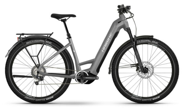 Haibike Trekking 7 urban grey/white-gloss 27,5" 720 Wh Wave
