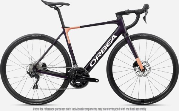 Orbea Gain M40 - 2025 - Purple - Orange | L