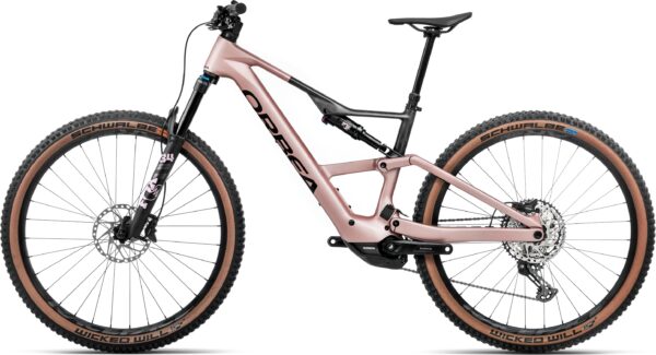 Orbea Rise SL M20 420W - 2025 - Desert Rose - Carbon Raw | M – Bild 2