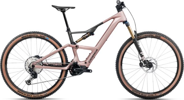 Orbea Rise SL M10 420W - 2025 - Desert Rose - Carbon Raw | M