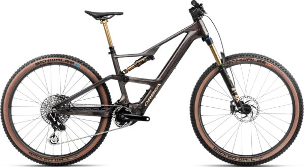 Orbea Rise SL M-LTD 420W - 2025 - Cosmic Carbon View - Golden Sand | M