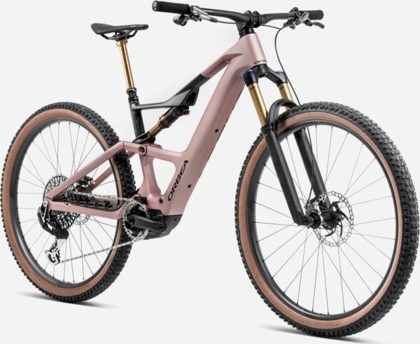 Orbea Rise SL M-LTD 420W - 2025 - Desert Rose - Carbon Raw | XL