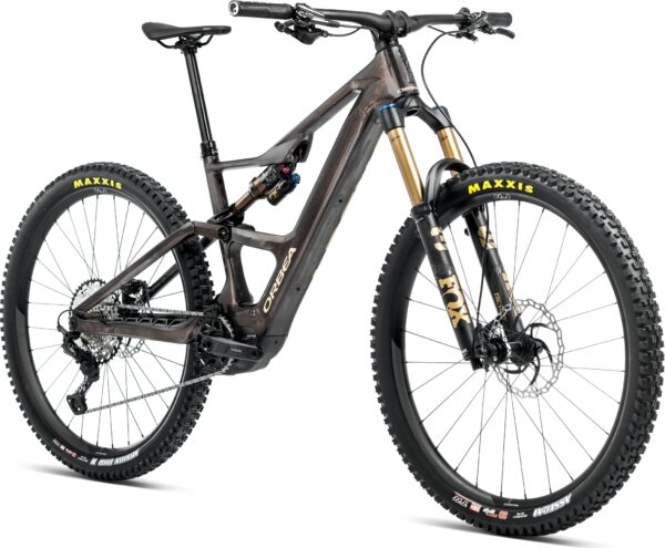 Orbea Rise LT M10 420W - 2025 - Cosmic Carbon View - Golden Sand | S