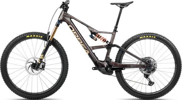 Orbea Rise LT M-TEAM 420W - 2025 - Cosmic Carbon View - Golden Sand | M – Bild 2