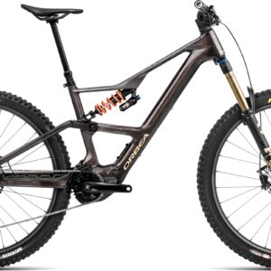 Orbea Rise LT M-TEAM 420W - 2025 - Cosmic Carbon View - Golden Sand | M