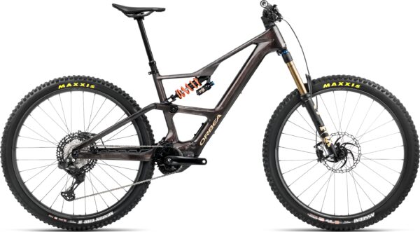 Orbea Rise LT M-TEAM 420W - 2025 - Cosmic Carbon View - Golden Sand | M