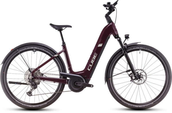 Cube Nuride Hybrid SLX 800 Allroad amarone´n´lunar 28" 800 Wh Wave