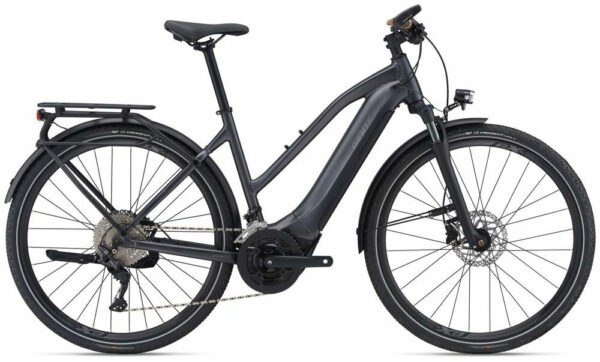 Giant Explore E+ 1 STA [RC Dash] gunmetal black matt-gloss 28" 625 Wh Trapez