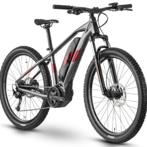 Raymon HardRay E 3.0 T350 anthracite metallic/deep red 27,5" 500 Wh Diamant