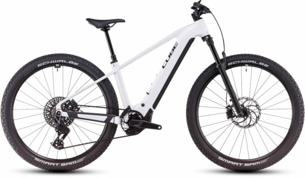 Cube Reaction Hybrid SLT 800 metallicwhite´n´black 29" 800 Wh Diamant