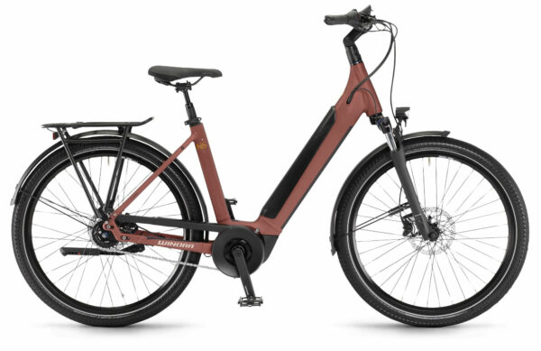 Winora Sinus N5 Maroonred matt 27,5" 625 Wh Wave