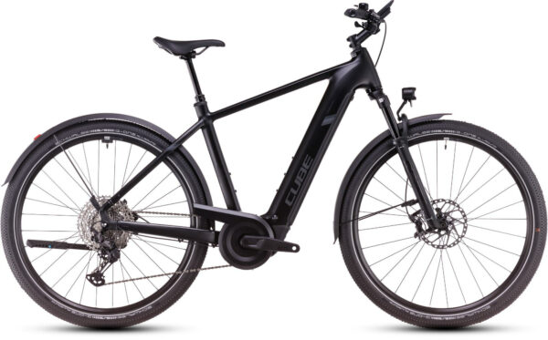 Cube Nuride Hybrid SLX 800 Allroad black´n´reflect 28" 800 Wh Diamant
