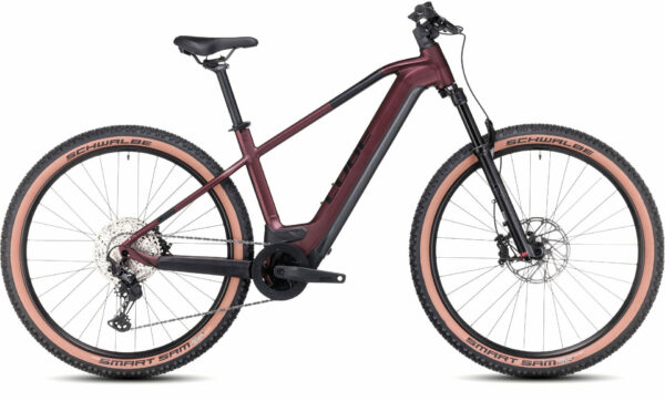 Cube Reaction Hybrid SLX 750 rubyred´n´black 27,5" 750 Wh Diamant