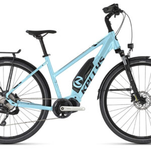 Kellys E-Cristy 10 Sky Blue 28" 504 Wh Trapez