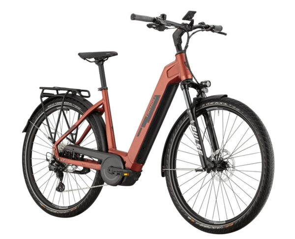 Trenoli TANARO CX Classico pearl coral red matt 28" 750 Wh Wave