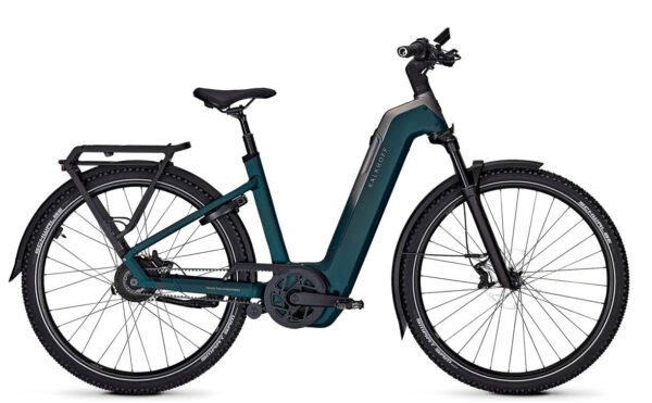 Kalkhoff ENTICE 5+ ADVANCE BELT darksprings / jetgrey matt 29" 800 Wh Wave