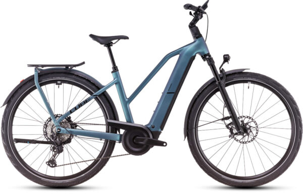 Cube Kathmandu Hybrid SLX 800 smaragdgrey´n´black 28" 800 Wh Trapez