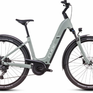 Cube Nuride Hybrid Pro 800 Allroad pistachio´n´stonegrey 28" 800 Wh Wave