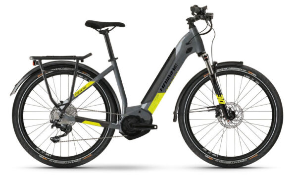 Haibike TREKKING 6 Cool Grey/Red 27,5" 500 Wh Wave