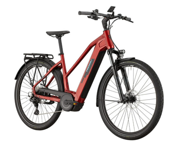 Trenoli TANARO CX Sportivo T silver magenta red glänzend 28" 750 Wh Trapez