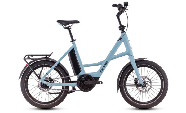 Cube Compact Hybrid Comfort 500 - 20 Zoll 500Wh 5N Compact - arubablue´n´reflex