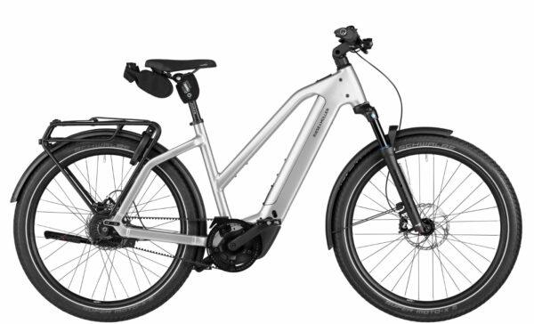 Riese & Müller Charger5 Mixte vario Testrad - 27,5 Zoll 800Wh Enviolo Trapez - Magnesium