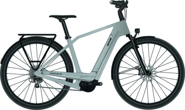 Kettler QUADRANO PRO 12 LTD modern grey shiny 28" 630 Wh Diamant
