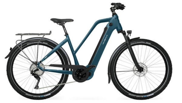 Velo de Ville SEB 990 RANGE Petrol Blue Glanz 27,5" 750 Wh Trapez