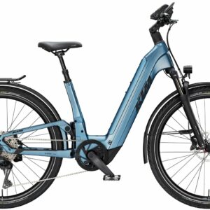 KTM MACINA STYLE FS PRIME, 11 Gang Kettenschaltung, Damenfahrrad, Deep, Modell 2025, 29 Zoll 51 cm steel blue matt (black glossy)
