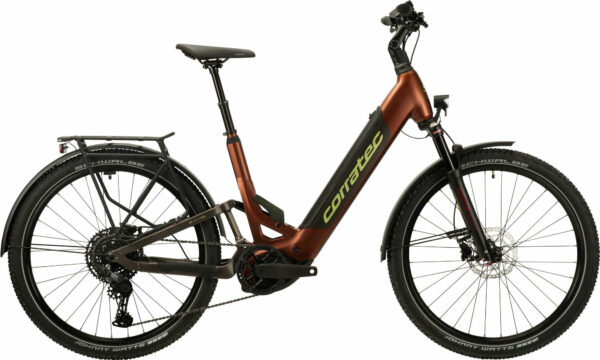 Corratec E-Power MTC 100 Wave CX6 Brown, Dark Grey, Light Green 29" 600 Wh Wave