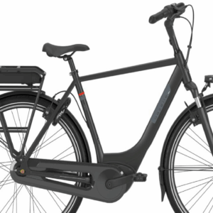 Gazelle Paris C7+ HMB RT (500 Wh), 7 Gang Nabenschaltung, Herrenfahrrad, Diamant, Modell 2024, 28 Zoll 57 cm blackmatte