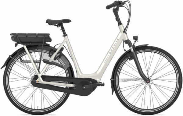 Gazelle Arroyo C7+ HMB (500 Wh), 7 Gang Nabenschaltung, Damenfahrrad, Wave, Modell 2024, 28 Zoll 57 cm ivory whitegloss