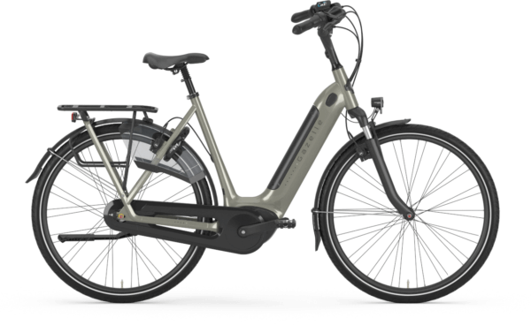 Gazelle Arroyo C7+ HMB Elite (500 Wh), 7 Gang Nabenschaltung, Unisexfahrrad, Wave, Modell 2024, 28 Zoll 57 cm clay greengloss